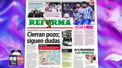 Primeras planas de los periódicos | 11 de abril de 2024