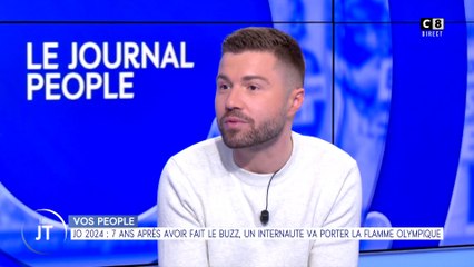 Vos people : JO 2024, 7 ans après avoir fait le buzz, un internaute va porter la Flamme Olympique !