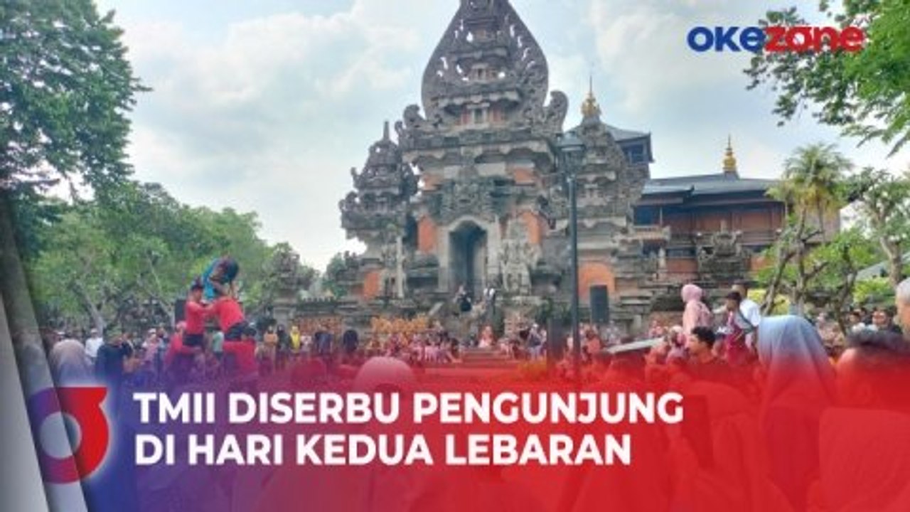 Suguhkan Banyak Hiburan, Pengunjung Pilih Rekreasi ke TMII di Hari Kedua Lebaran 2024