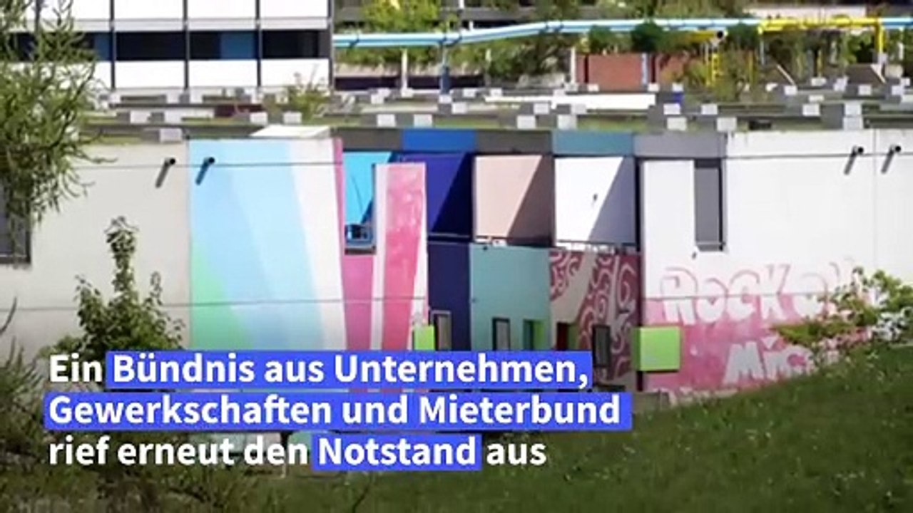 Wohnungsbau-Tag: Verbände klagen über 'dramatische Lage'