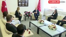 MHP Genel Başkan Yardımcısı Sadir Durmaz, CHP'ye bayram ziyaretinde bulundu