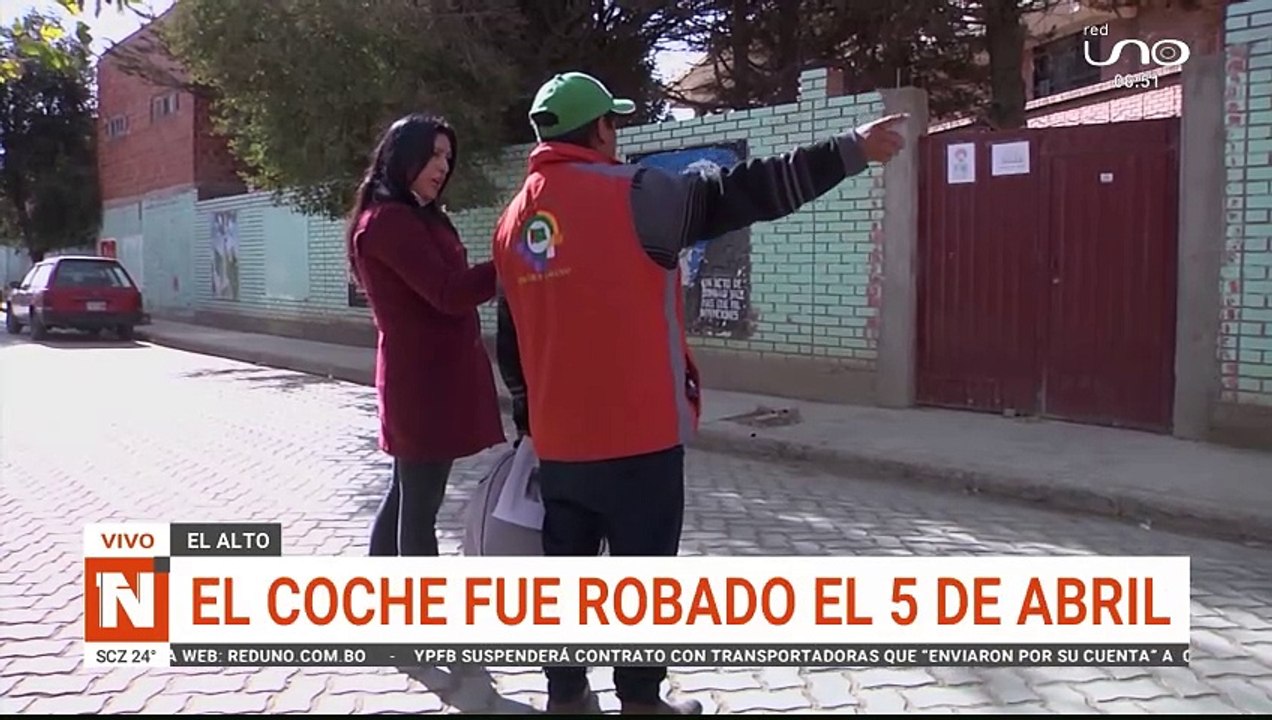 Continúa la búsqueda de coche robado