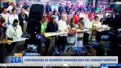 Inauguran la expo del Tianguis Turístico 2024 en Guerrero