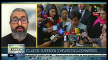 Meneses: Hay un intento de normalizar lo sucedido en la embajada mexicana