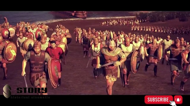 Rome - Egypt | Battle of the Nile 47 BC | Total War Rome 2 historical cinematic battle