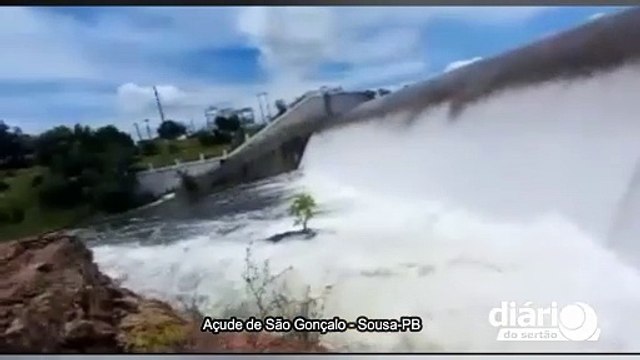 Muita chuva é registrada no Sertão e açude Cachoeira dos Alves em Itaporanga aproxima-se da sangria