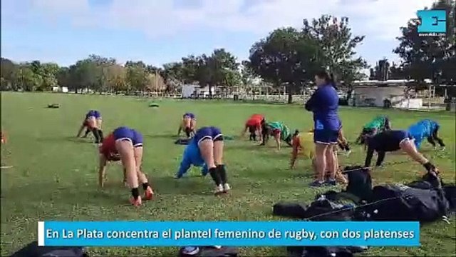 En La Plata concentra el plantel femenino de rugby, con dos platenses