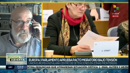 Parlamento europeo aprueba pacto migratorio bajo tensión
