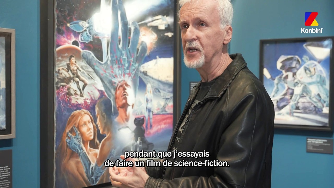 D’Avatar à Titanic : le grand James Cameron est dans le Art Club