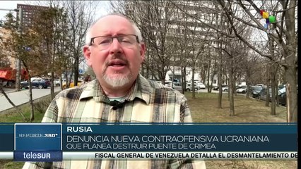 Presidente Zelensky pretende una contra ofensiva destruyendo el puente de Crimea