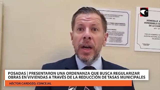 Posadas | presentaron una ordenanza que busca regularizar obras en viviendas a través de la reducción de tasas municipales