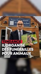 Guillaume organise des enterrements pour les animaux