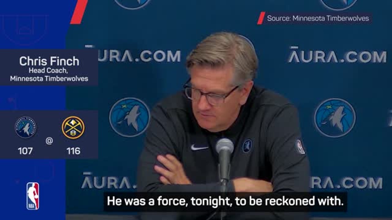 Jokic was the difference maker for the Nuggets - Finch