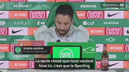 Sporting - Amorim : “Il n’y a pas eu d’entretien avec quelque club que ce soit”