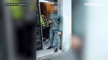 Un trabajador de una empresa de desokupaciones y excandidato de ciudadanos, denunciado por agresión en Barcelona