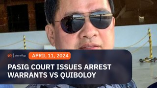 Pasig City court issues arrest warrants vs Quiboloy 