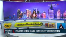 Prabowo Kembali Hadiri Open House Jokowi di Istana Kepresidenan