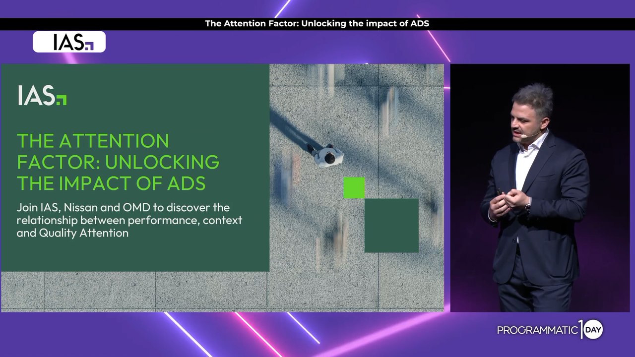 Giuseppe Vigorito accende l’attention factor al Programmatic Day