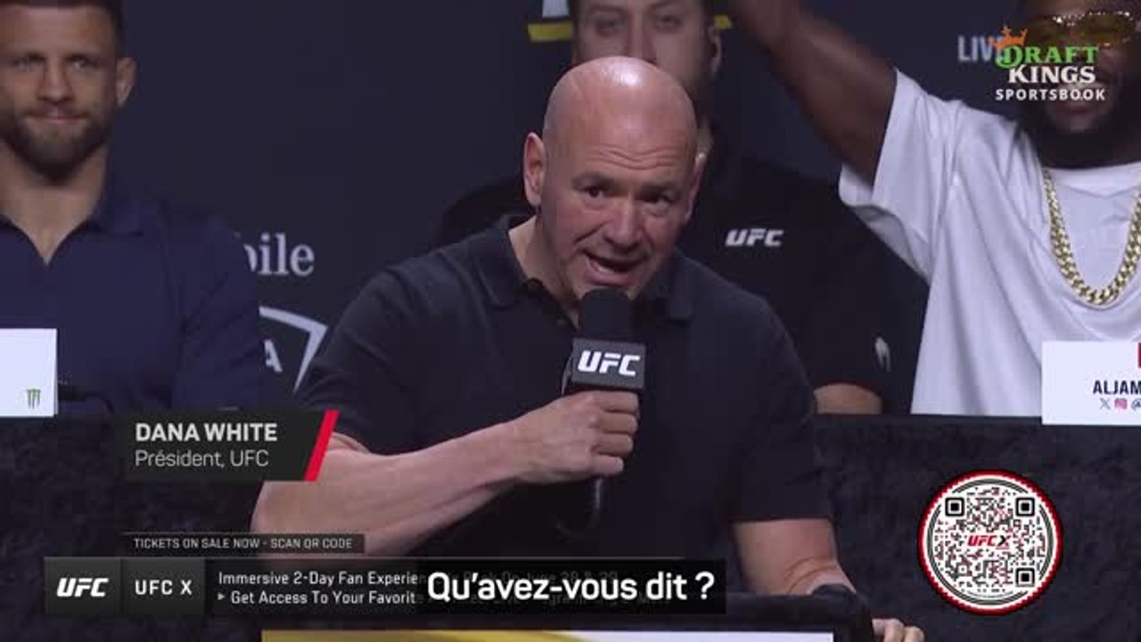 UFC 300 - Dana White augmente les primes de 50...