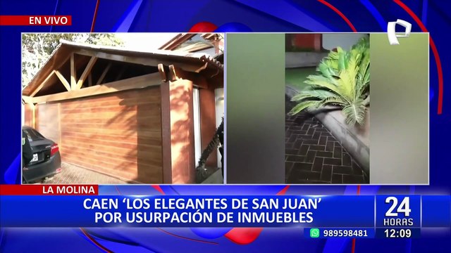 Caen “Los Elegantes de San Juan” dedicados en la usurpación de inmuebles