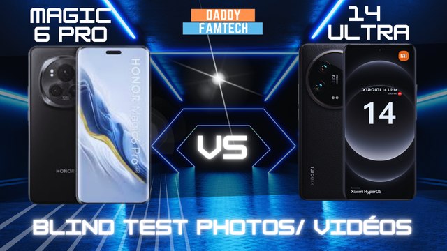 HONOR MAGIC 6 PRO VS XIAOMI 14 ULTRA : BLIND TEST !