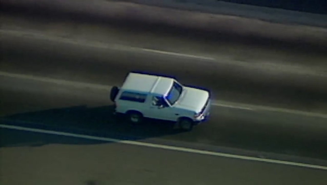 Watch OJ Simpson police chase as infamous video resurfaces following death aged 76
