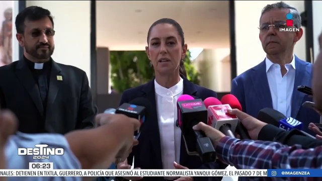 Claudia Sheinbaum se reúne con integrantes de la Conferencia del Episcopado Mexicano