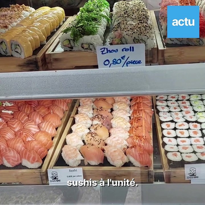 Zhou est sushiman à Rouen et ses vidéos cartonnent sur Tik Tok !