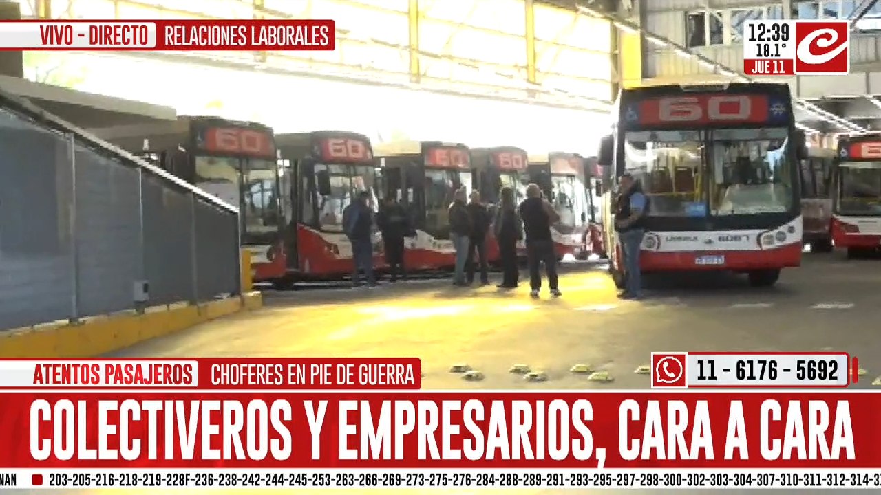 Paro de colectivos: el gobierno analiza sancionar a las empresas que no prestaron servicios