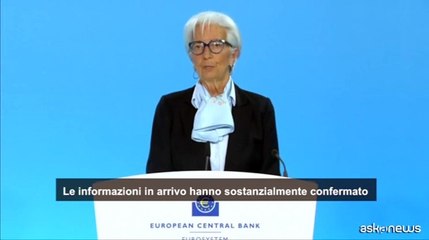 La Bce mantiene fermi i tassi, ma accenna a futuri tagli