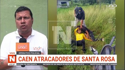 Caen los atracadores de Santa Rosa