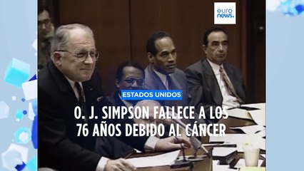 Muere O.J. Simpson, el jugador de fútbol americano que fue absuelto de un doble homicidio
