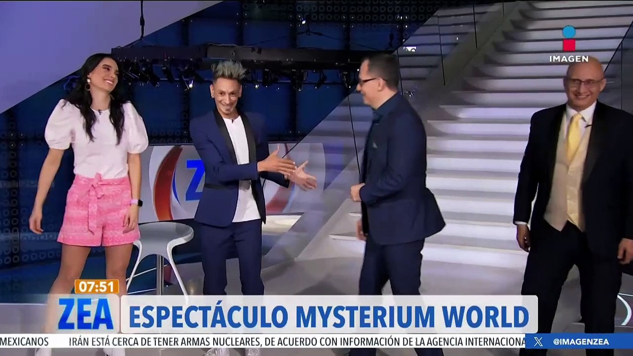 ¡Los magos Alexander y Neo visitaron el foro de Imagen Noticias!