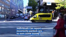 New app launched in Sweden which lets users tip off wrongly parked cars to earn money