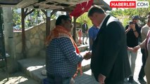 İzmir Büyükşehir Belediye Başkanı Cemil Tugay, Seferihisar'ı ziyaret etti