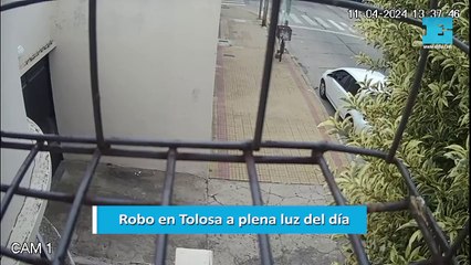 Robo en Tolosa a plena luz del día