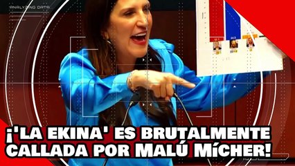 ¡VEAN! ¡‘la ekina lópez kaballán’ es brutalmente callada por Malú Mícher por relinchar vs. morena!