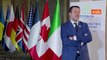 G7 Trasporti, Salvini show all'accoglienza delegazioni: scherza con i giornalisti e con i ministri