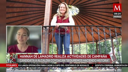 Hannah de Lamadrid es candidata a la alcaldía Coyoacán por Morena, conoce sus propuestas