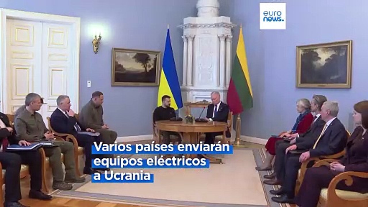 Ucrania bajo las bombas rusas protagoniza la Cumbre de los Tres Mares en Lituania