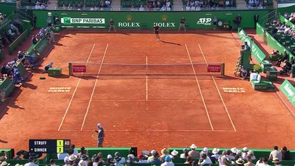 Monte Carlo - Sinner n’a laissé aucune chance à Struff