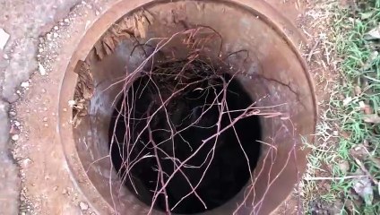 Havia um buraco no meio do caminho... Bueiro aberto causa preocupação no Julieta Bueno