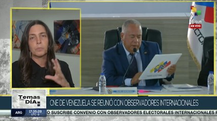 Poder electoral venezolano y veedores internacionales sostienen reuniones de cara a comicios presidenciales