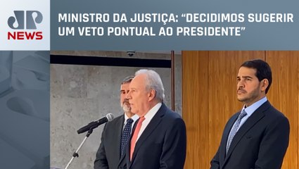 Lewandowski e Jorge Messias falam sobre PL da Saidinha