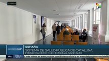 Sistema de salud público de Cataluña presenta déficit de personal sanitario