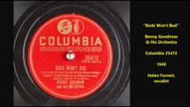 Buds Wont Bud - Benny Goodman & His Orchestra (1940)