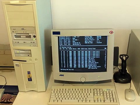 old Windows XP computer