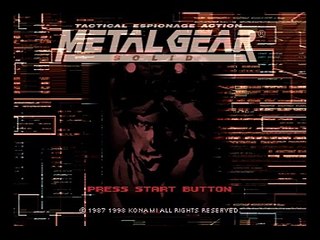 Metal Gear Solid online multiplayer - psx