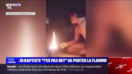 La bande de "Julie jusqu'à minuit" réagit au choix de Baptiste Moirot pour porter la flamme olympique