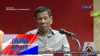 FPRRD sa Amerika kaugnay sa tensyon sa WPS – If you're really interested in defending the Philippines, why don't you go there and give the protection? | UB
